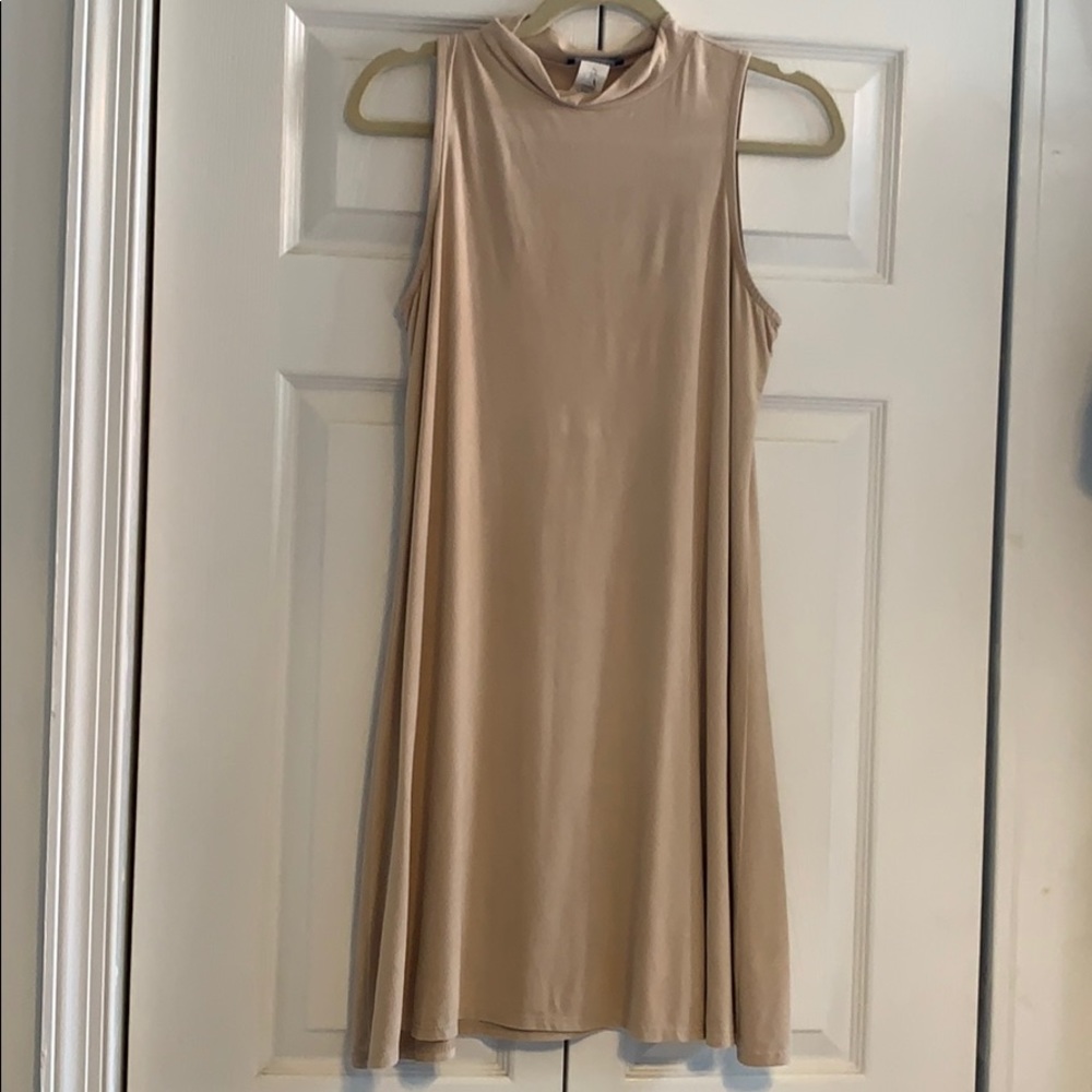 Suede dress